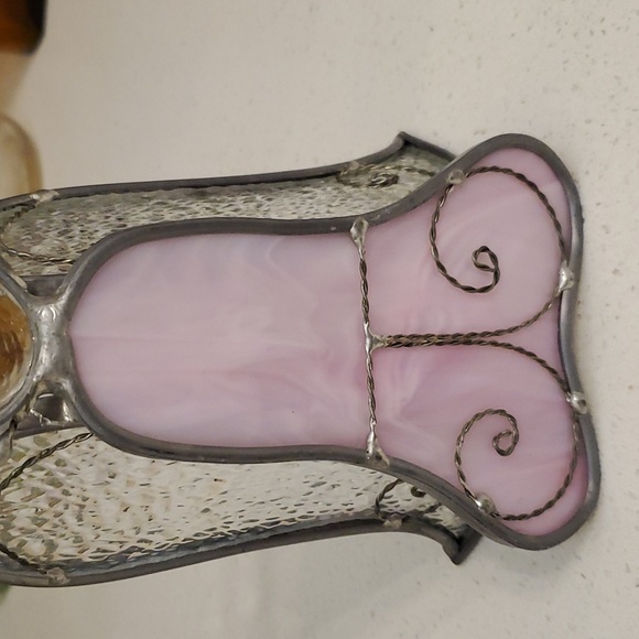 Stained Glass Angel Free Standing - Picture 4 of 8